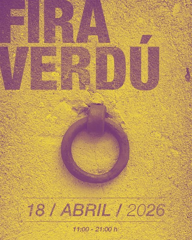 cartell Fira Verdú 2026