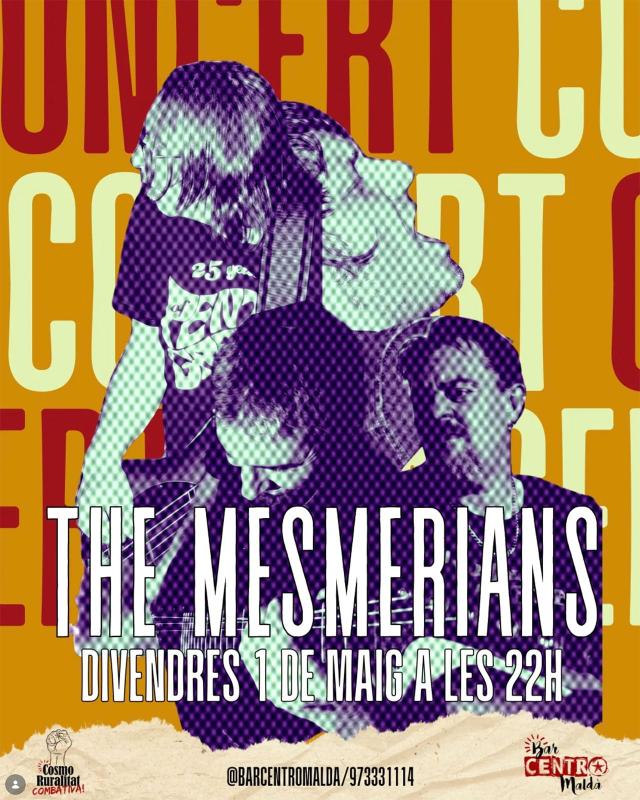 cartell Concert de Mesmerians
