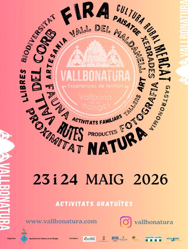 cartell Fira Vallbonatura 2026