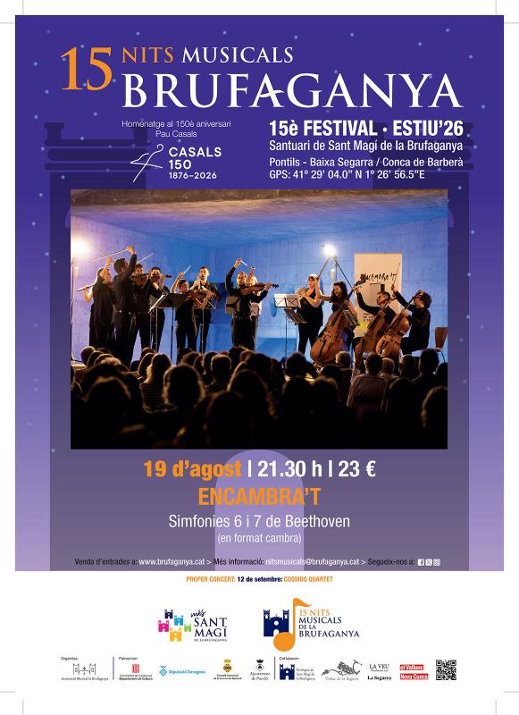 cartell Concert Encambra’t - Rocamora i Sant Magí de la Brufaganya