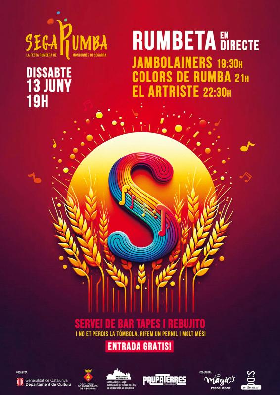 cartell SEGARUMBA 2026 cartell SEGARUMBA 2026