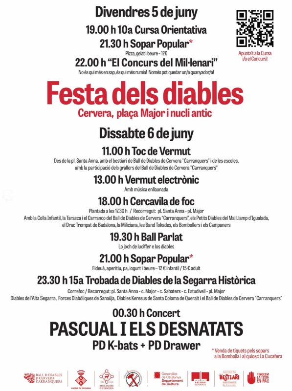 programa Festa dels Diables Carranquers 2026