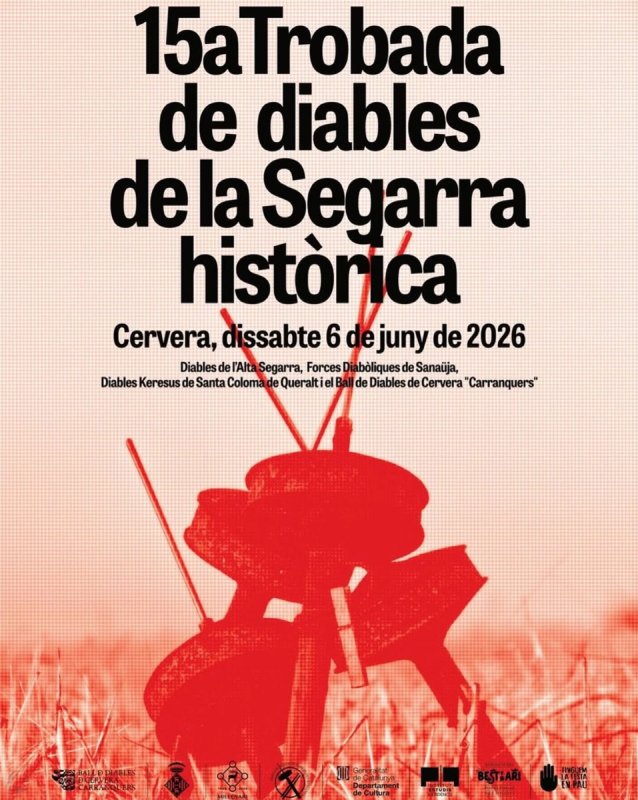 cartell XV Trobada de Diables de la Segarra Històrica cartell XV Trobada de Diables de la Segarra Històrica