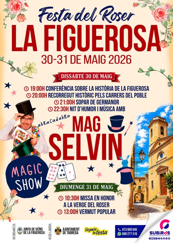 cartell Festa del Roser de la Figuerosa 2026 cartell Festa del Roser de la Figuerosa 2026