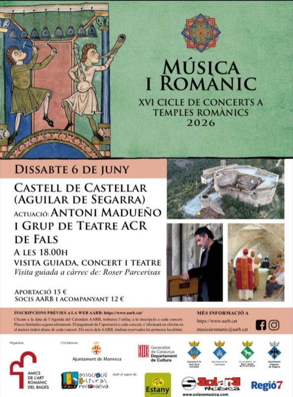 cartell XVI Cicle de concerts a temples romànics cartell XVI Cicle de concerts a temples romànics