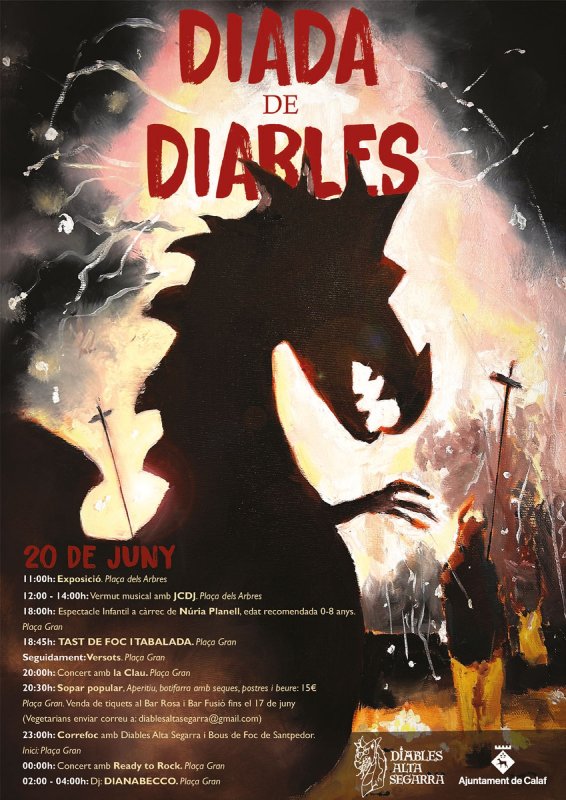 cartell Diada de Diables cartell Diada de Diables