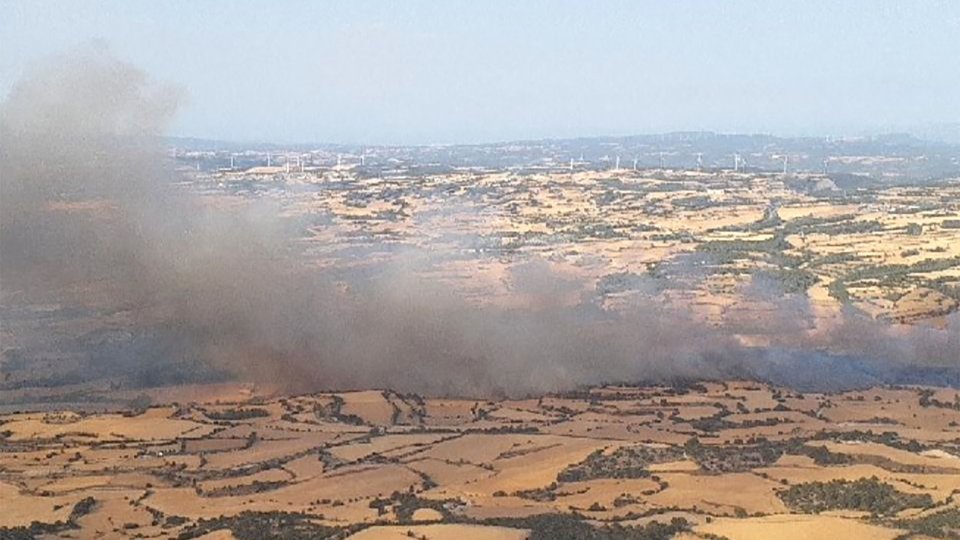 L'incendi de Talavera confina 4 nuclis - Talavera