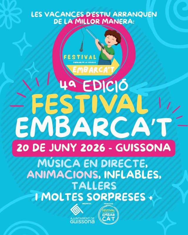 cartell 4a edició del Festival Embarca’t