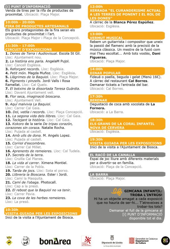 programa Festa de La Baquiol 2026