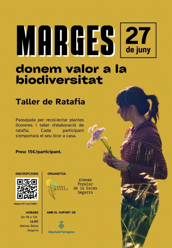 cartell Taller de ratafia
