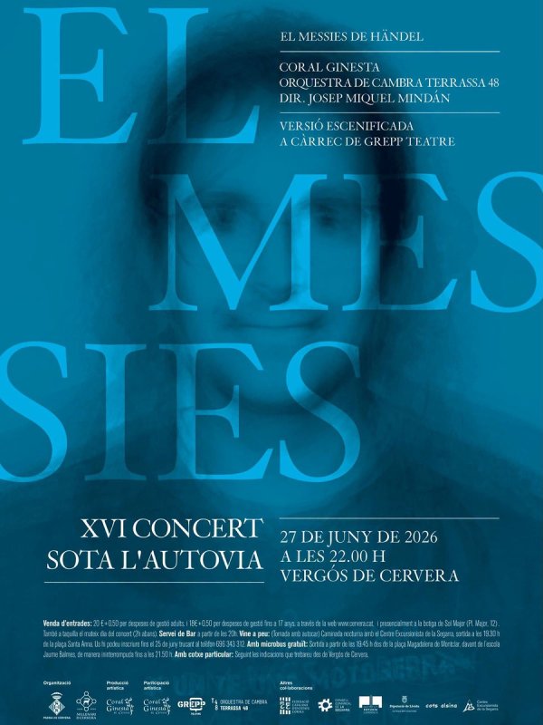 cartell XVIè Concert sota l’autovia 'El Mesies'
