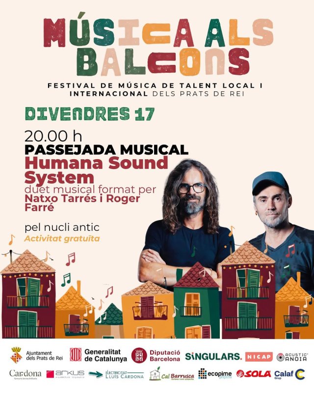 Divendres Festival Música als Balcons - Els Prats de Rei