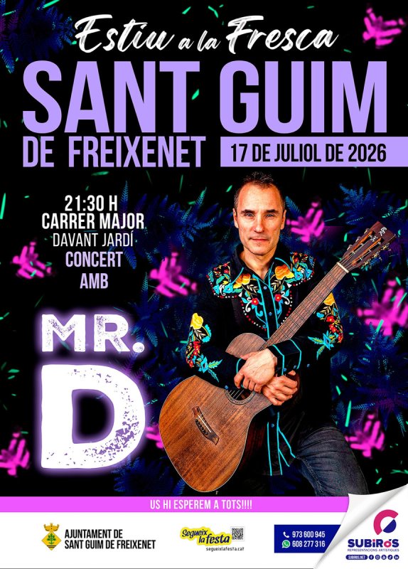 concert MR.D.  Estiu a la Fresca