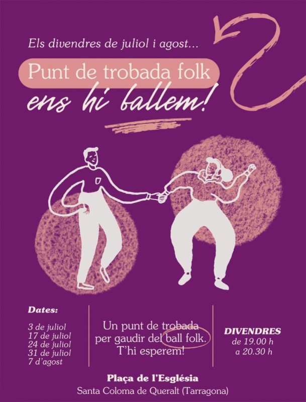 cartell Divendres de folk al carrer
