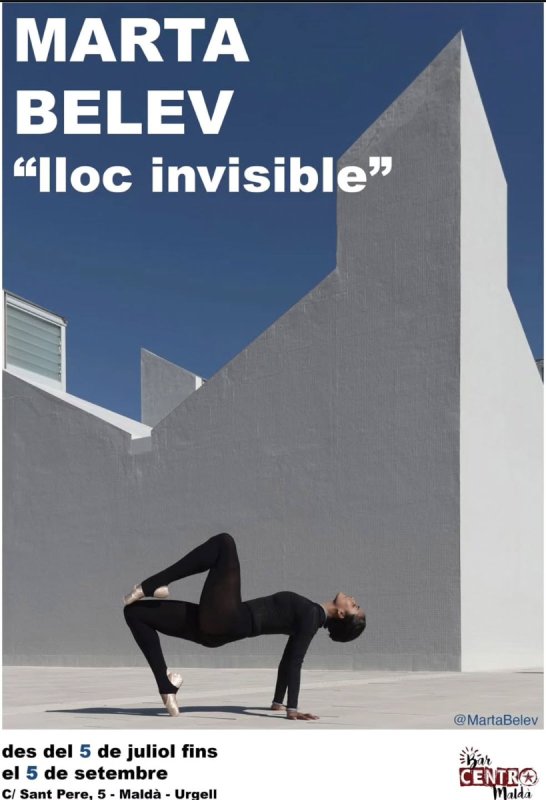 cartell Exposició fotogràfica 'Lloc invisible'