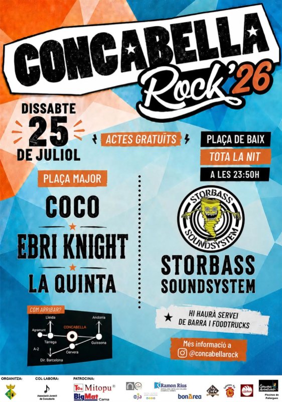 cartell Concabella Rock 26