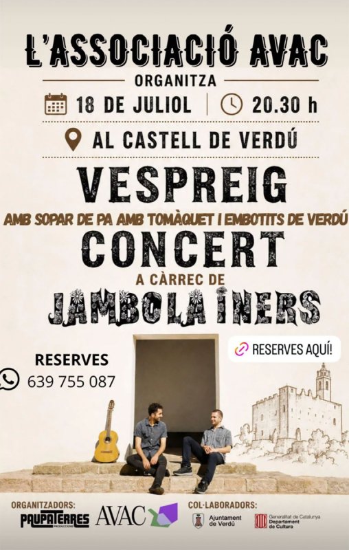 cartell Vespreig AVAC