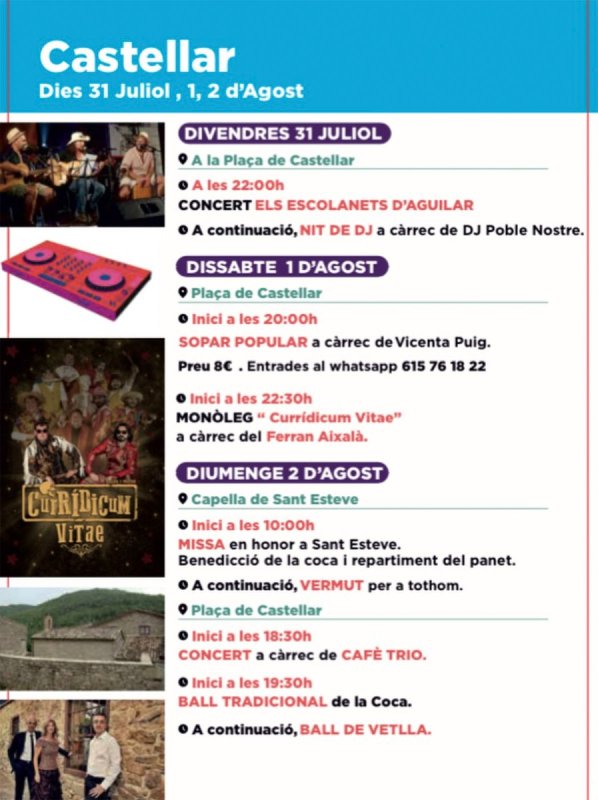 programa Festa Major de Castellar 2026