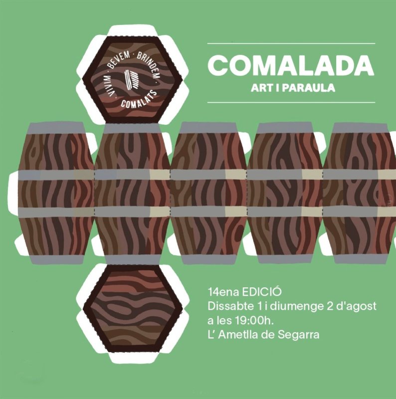 cartell Comalada Art i Paraula 2026
