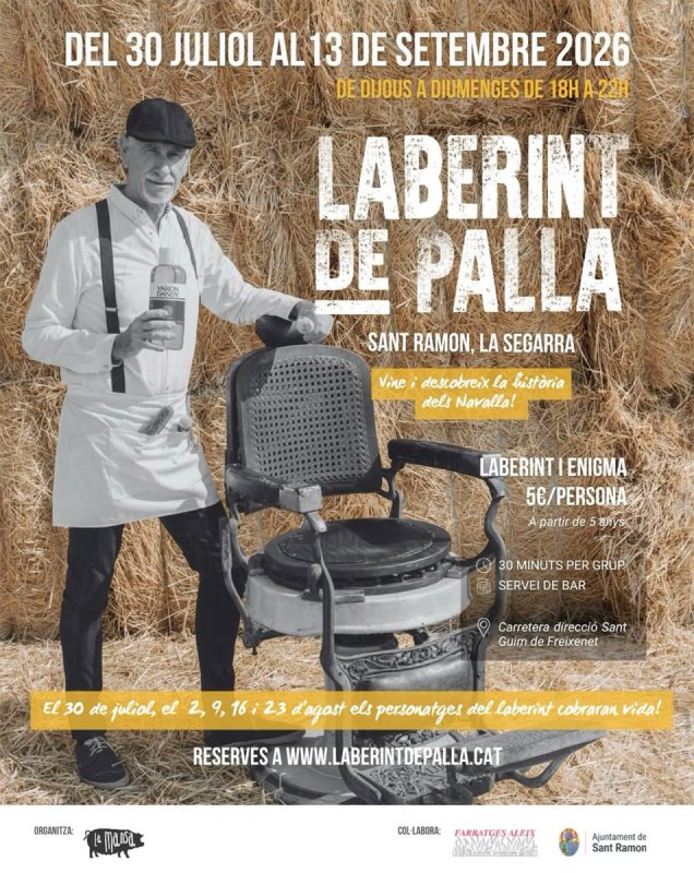 cartell Laberint de palla de Sant Ramon 2026