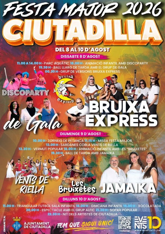 cartell  Festa Major de Ciutadilla 2026