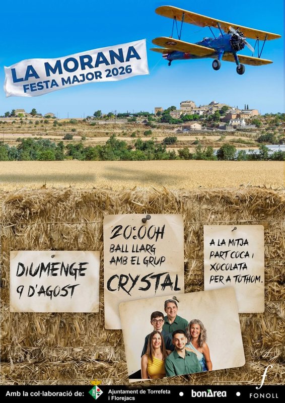 cartell Festa Major de La Morana 2026