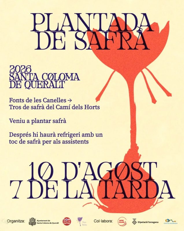 cartell Festa Major de Santa Coloma de Queralt 2026