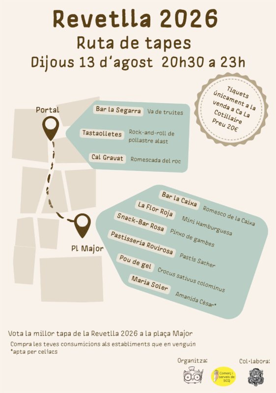 cartell Festa Major de Santa Coloma de Queralt 2026