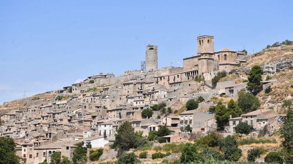 8.8.2026 - Vista del poble - Guimerà - Ramon Sunyer