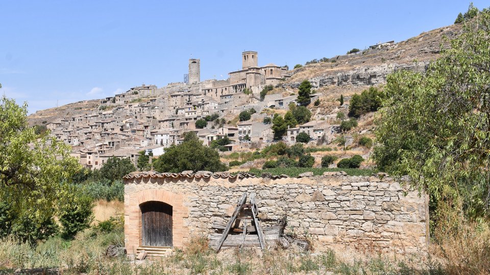 8.8.2026 - Vista del poble - Guimerà - Ramon Sunyer