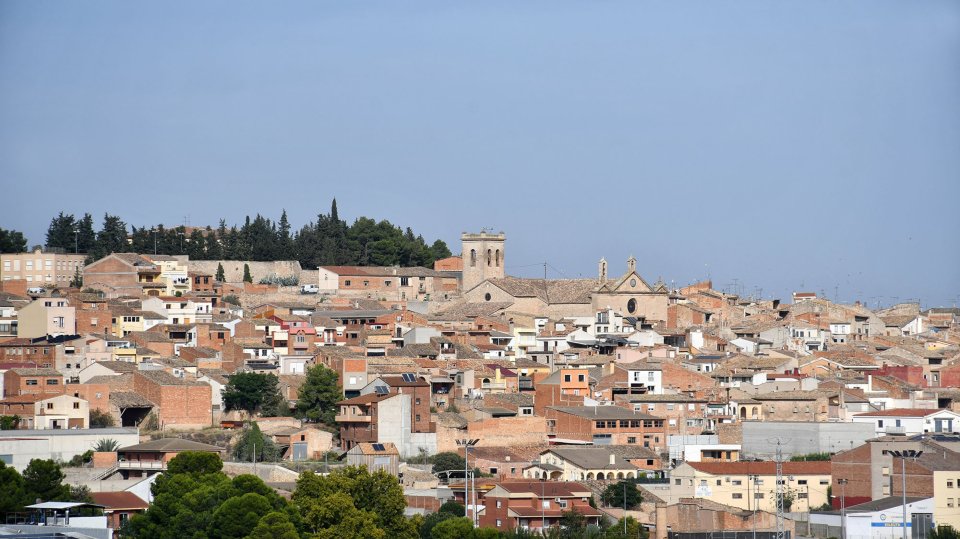 6.10.2024 - Vista del poble - Arbeca - Ramon Sunyer