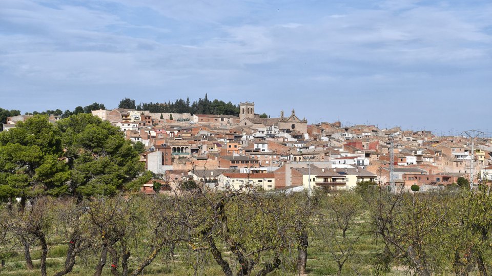 6.10.2024 - Vista del poble - Arbeca - Ramon Sunyer