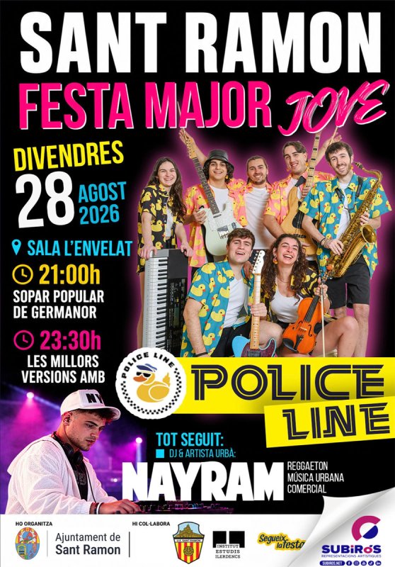 nit jove Festa Major de Sant Ramon 2026