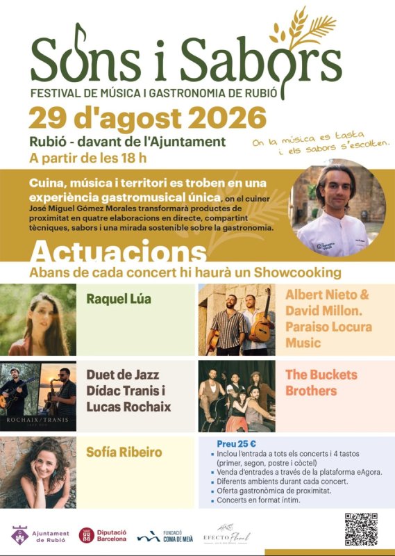 cartell Festival Sons i Sabors