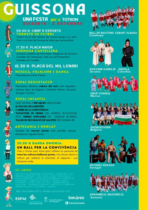 Festa tothom Festa Major de Guissona 2026