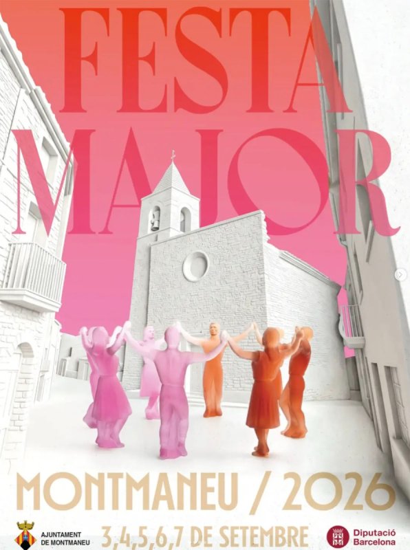 cartell Festa Major de Montmaneu 2026