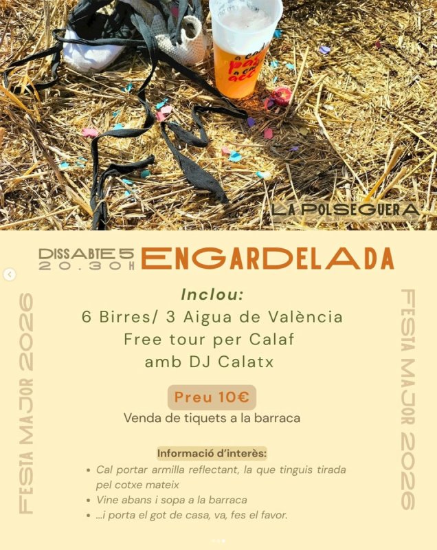 engardelada Festa Major de Calaf 2026 - Calaf