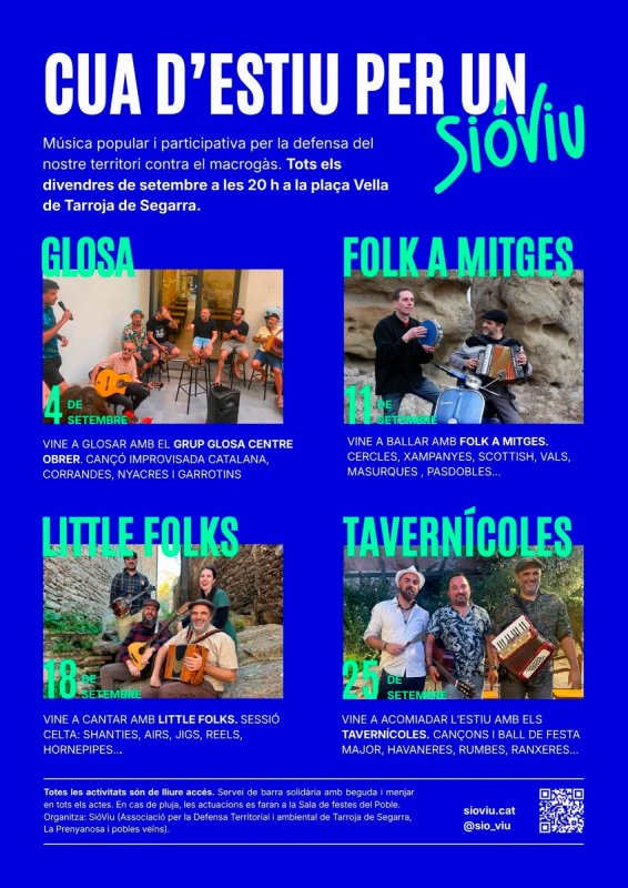cartell Concerts Per un Sió Viu