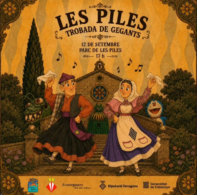 gegants Festa Major de Les Piles 2026