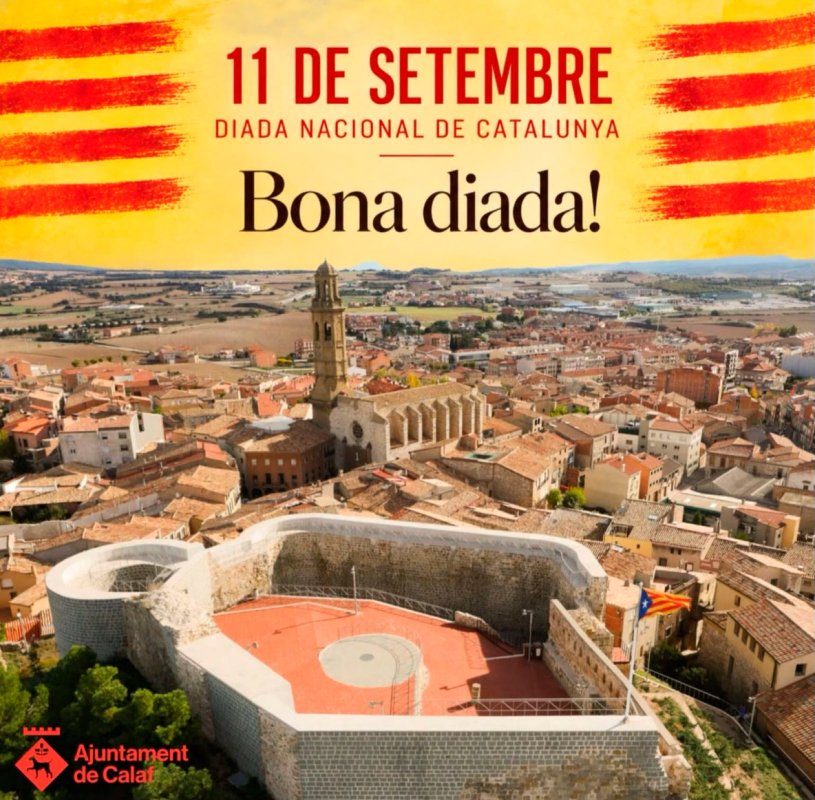 Actes commemoratius Diada Nacional de Catalunya  2026 a Calaf - 