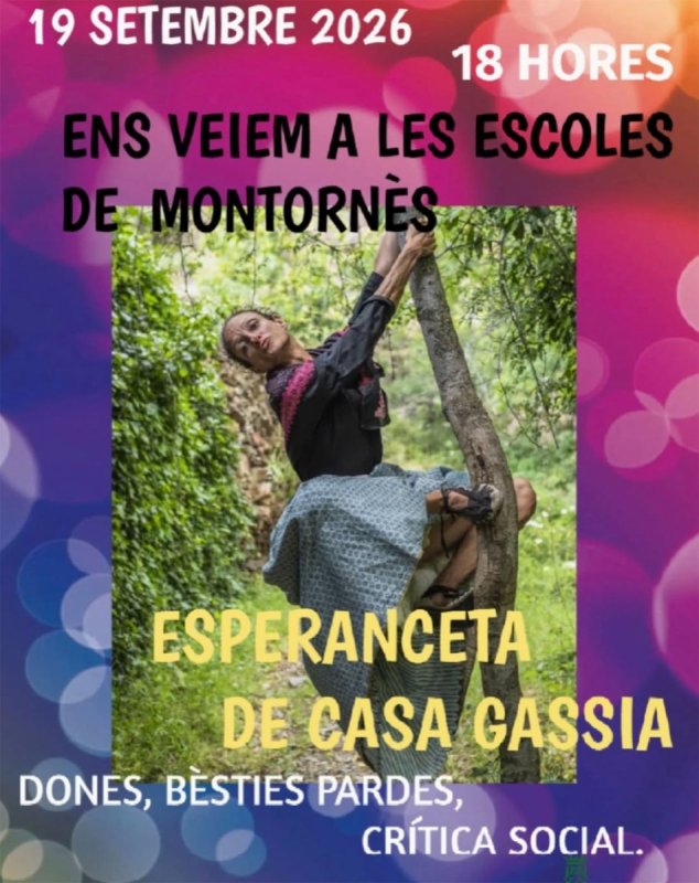 cartell Espectacle “Dones, bèsties pardes'