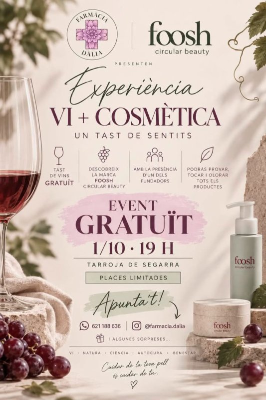 cartell Experiencia VI + COSMÈTICA
