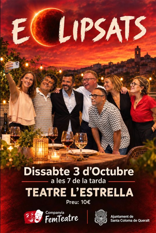 cartell Teatre 'Eclipsats'