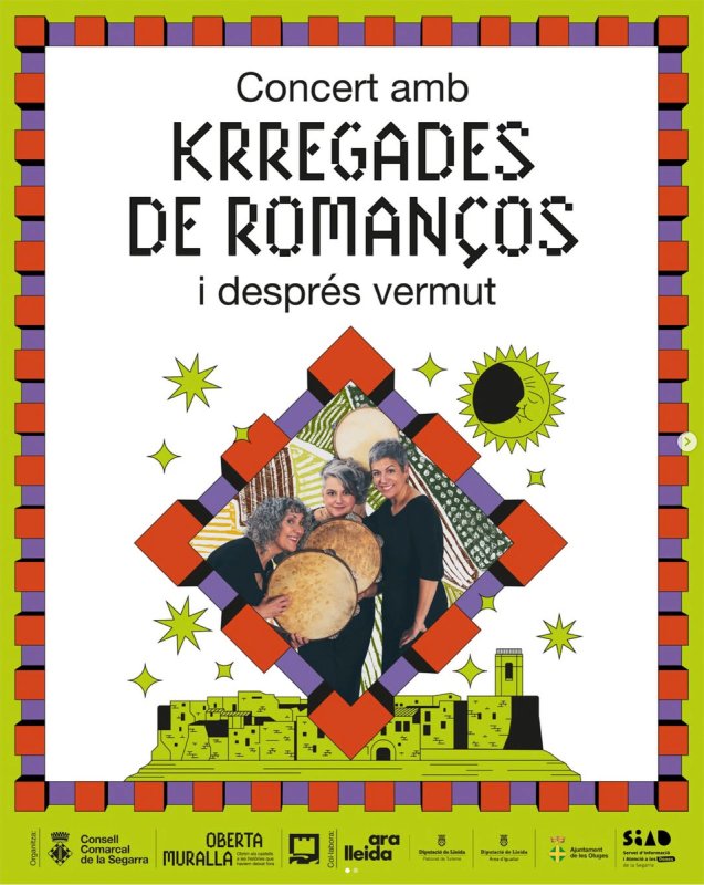 cartell Concert 'Krregades de Romanços'