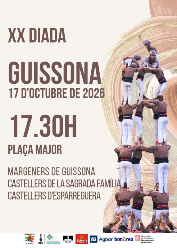 cartell XX Diada Castellera a Guissona