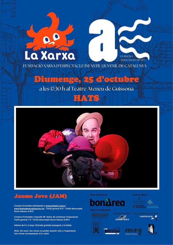 cartell Teatre familiar 'Hats'