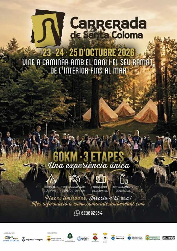 cartell Carrerada de Santa Coloma 2026