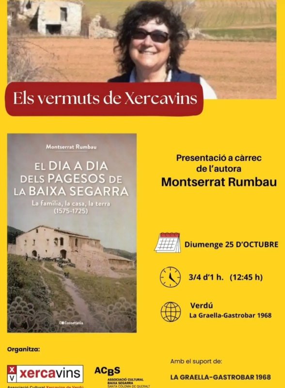 cartell Vermuts de Xercavins