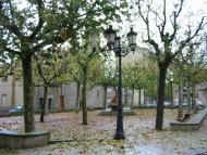 Sant Guim de Freixenet: Plaça de Sant Guim de Freixenet  Josep Maria Santesmasses Palou