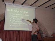 Santa Coloma de Queralt: David Garcia, membre de la comissió de paisatge del Fòrum l’Espitllera  Jaume Moya